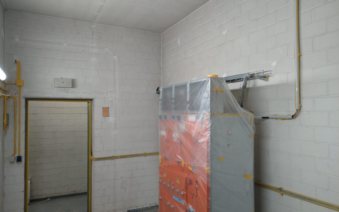 Uređenje spremišta – nanošenje microcementa