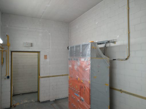 Uređenje spremišta – nanošenje microcementa